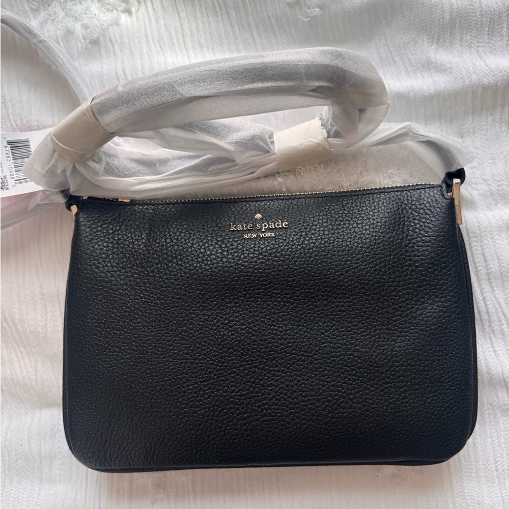 Kate Spade Black Leather Crossbody Bag